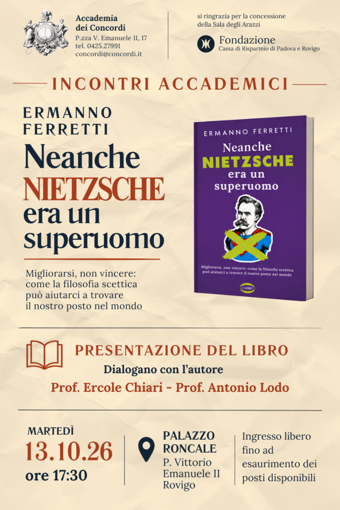 Nietzsche Incontri Accademici